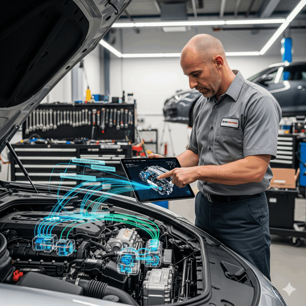 Fahrzeugdiagnose: Wir finden nicht nur Fehler. Wir verstehen Systeme. 1 Fahrzeugdiagnose