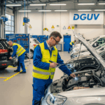 Die DGUV-Prüfung für Firmen-PKW: Alles, was Unternehmer 2025 wissen müssen 1 DGUV-Prüfung für Firmenwagen